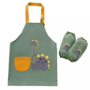New  Boy or girl’s apron art, mealtime 5 yr.